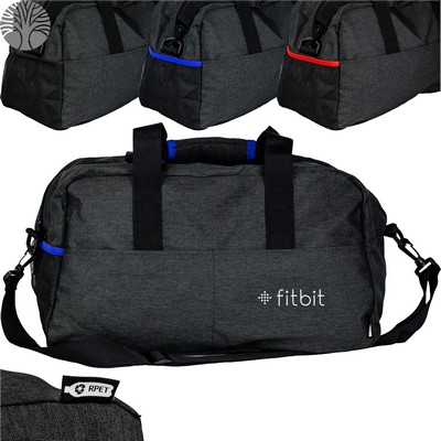 Eco-Conscious 8" x 11" x 18.5" RPET Duffel Bag