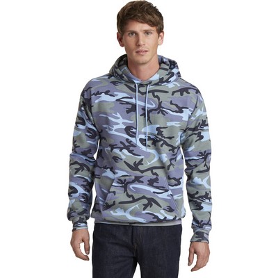 Port & Co™ Core Fleece Camo Pullover Hooded Sweatshirt.
